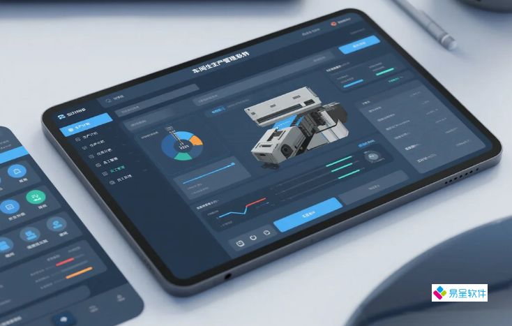 矿山机械制造ERP系统推荐：易呈生产管理软件，操作简单，一键掌握全局