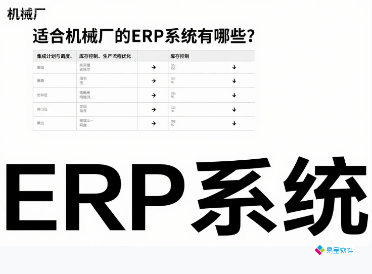 适合机械厂的ERP系统有哪些？中小企业这样选ERP，少花冤枉钱|避坑指南